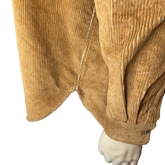 GAP Corduroy Shirts Long Sleeve Button Down Wide-Ribbed Cotton Jacket Shacket - Picture 10 of 15